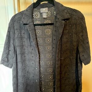 H&M Short Sleeve Button Up